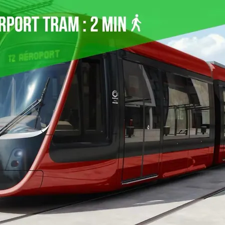 Centre - Climatisation - Calme - Cuisine - Wifi - Tramway شقة